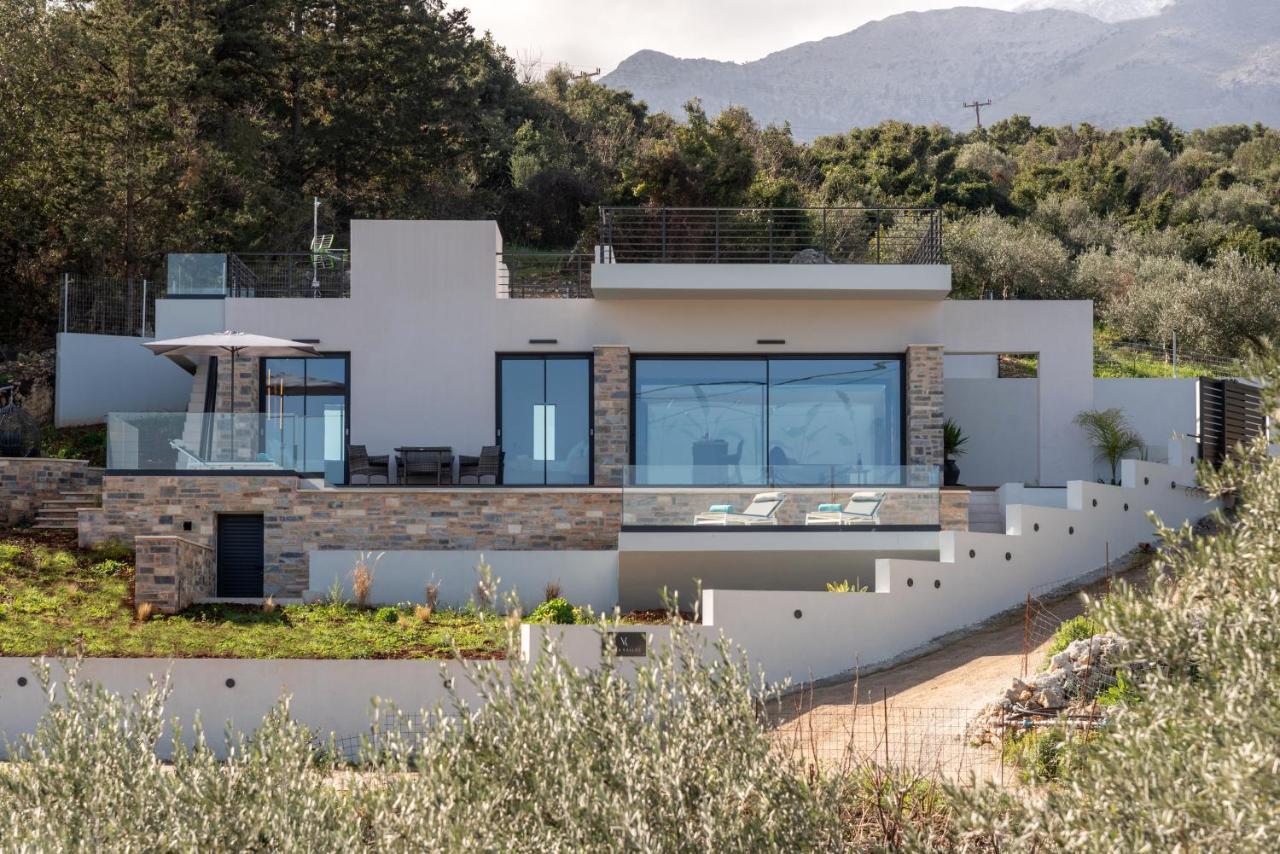 Villa Kallos By Posarellivillas Paidhokhorion Bagian luar foto