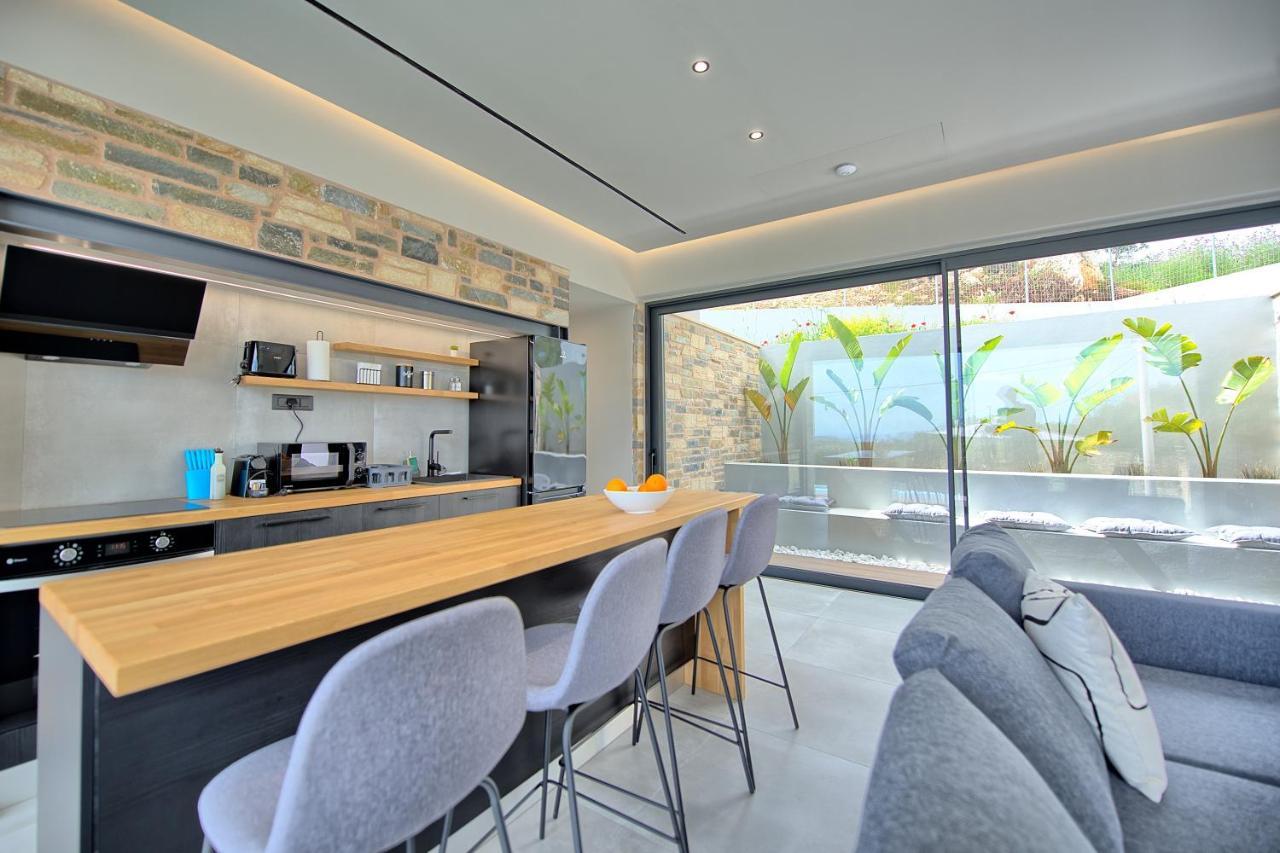 Villa Kallos By Posarellivillas Paidhokhorion Bagian luar foto