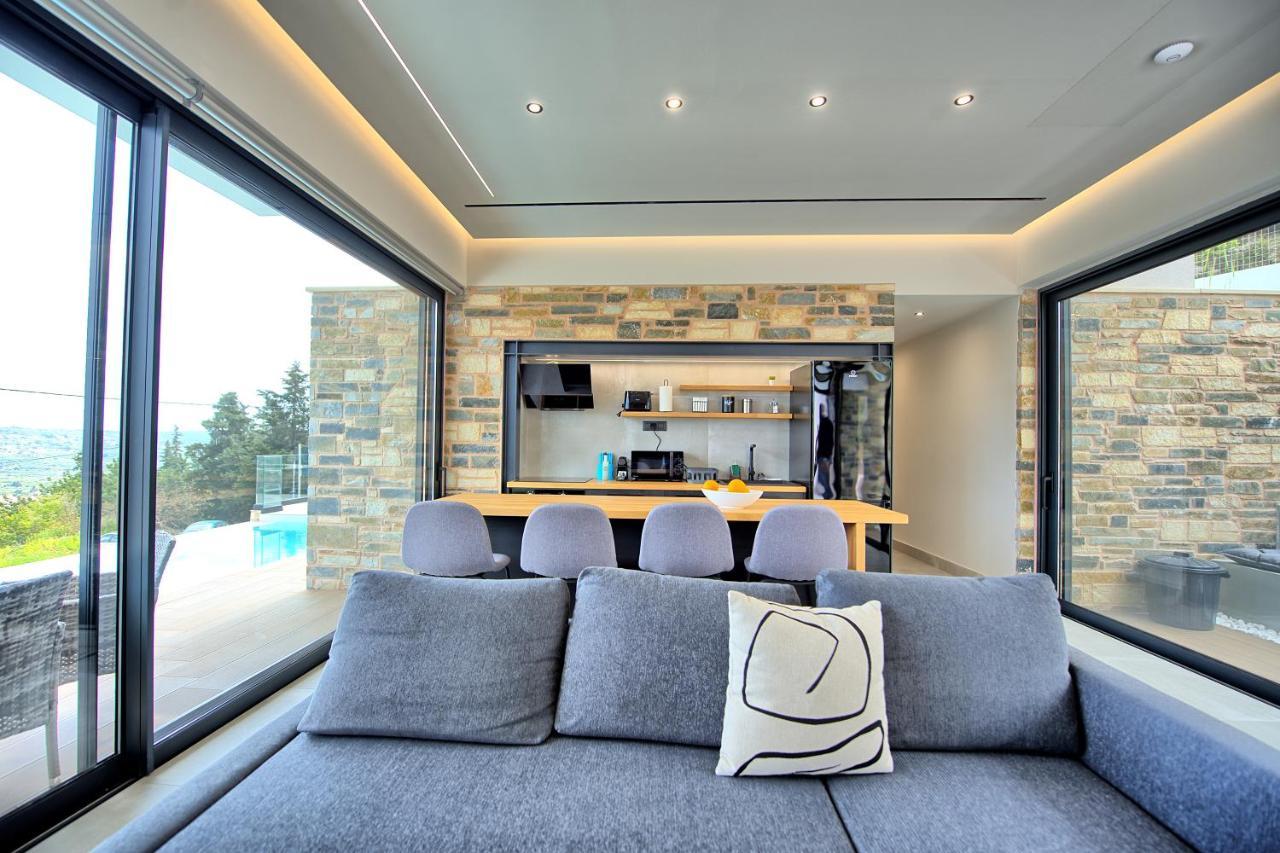 Villa Kallos By Posarellivillas Paidhokhorion Bagian luar foto