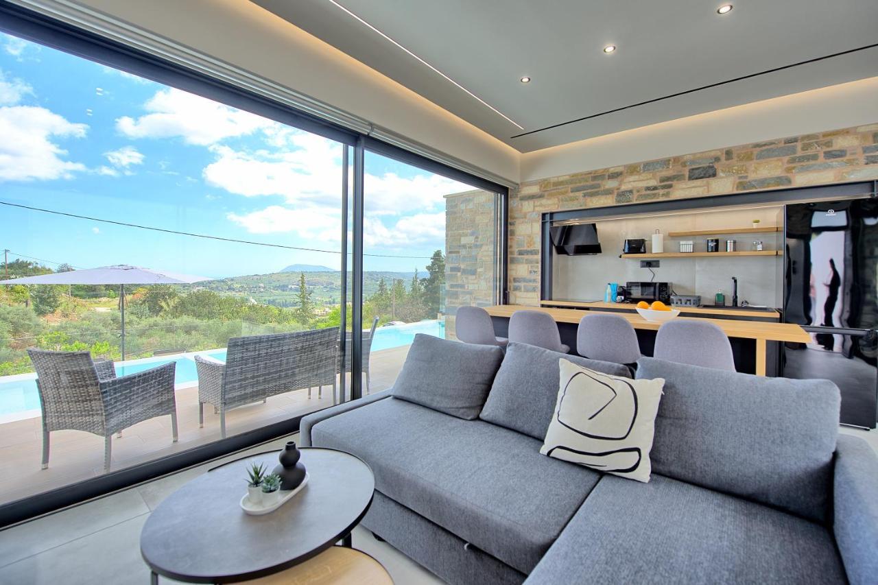 Villa Kallos By Posarellivillas Paidhokhorion Bagian luar foto