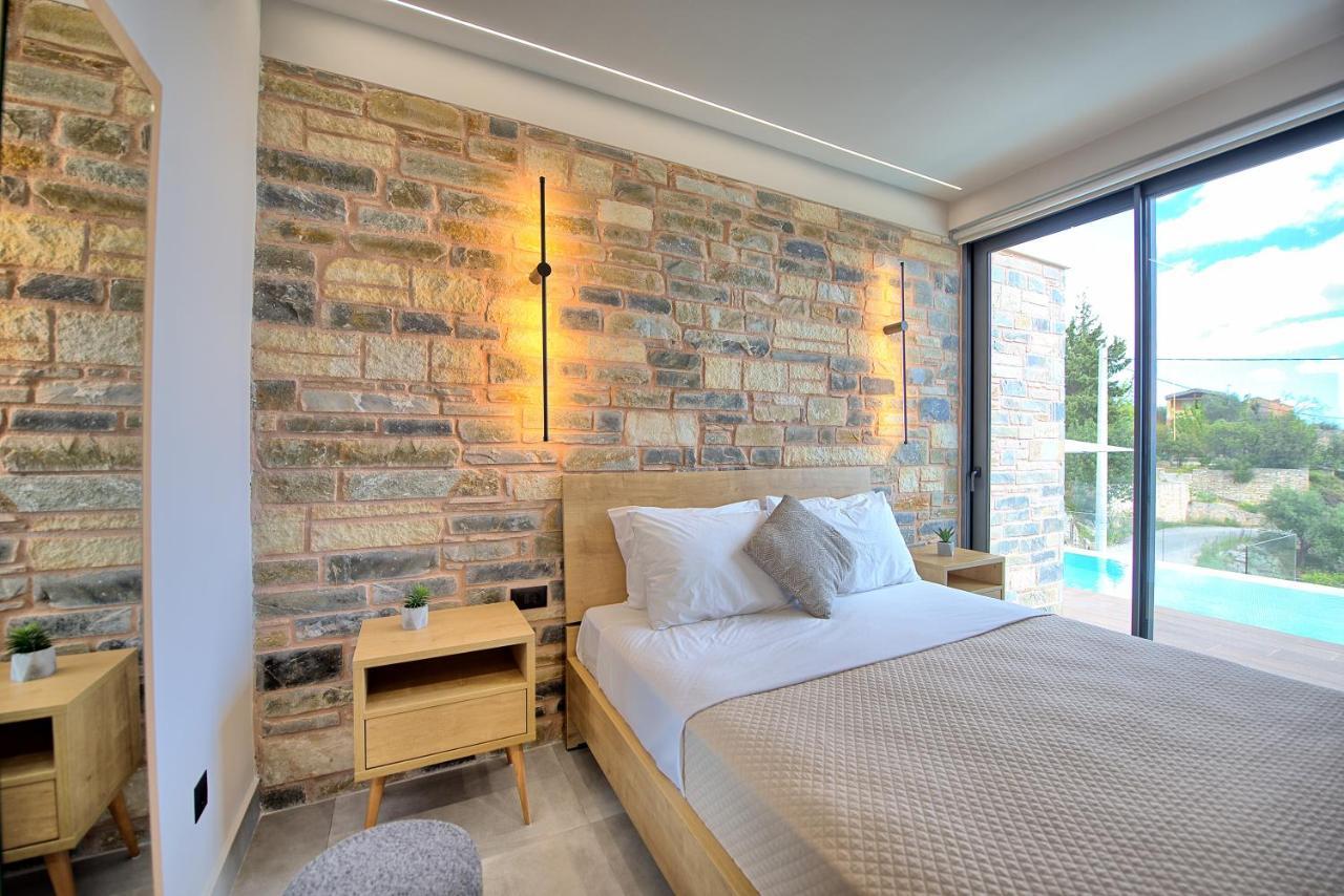 Villa Kallos By Posarellivillas Paidhokhorion Bagian luar foto