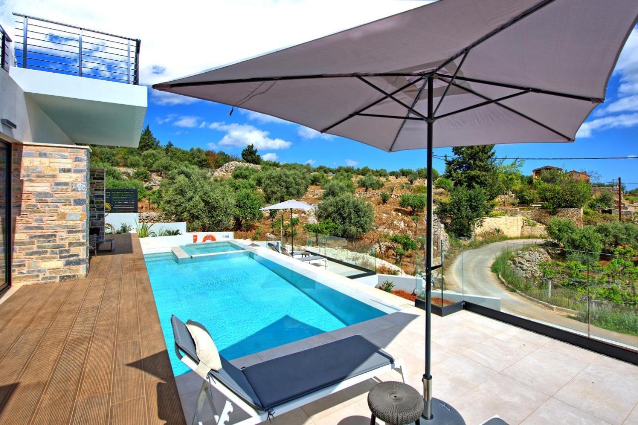 Villa Kallos By Posarellivillas Paidhokhorion Bagian luar foto