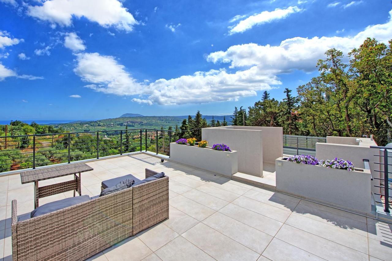 Villa Kallos By Posarellivillas Paidhokhorion Bagian luar foto
